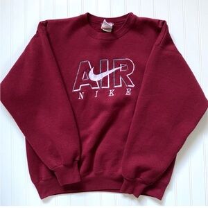 Vintage AIR Nike Embroidered Crewneck